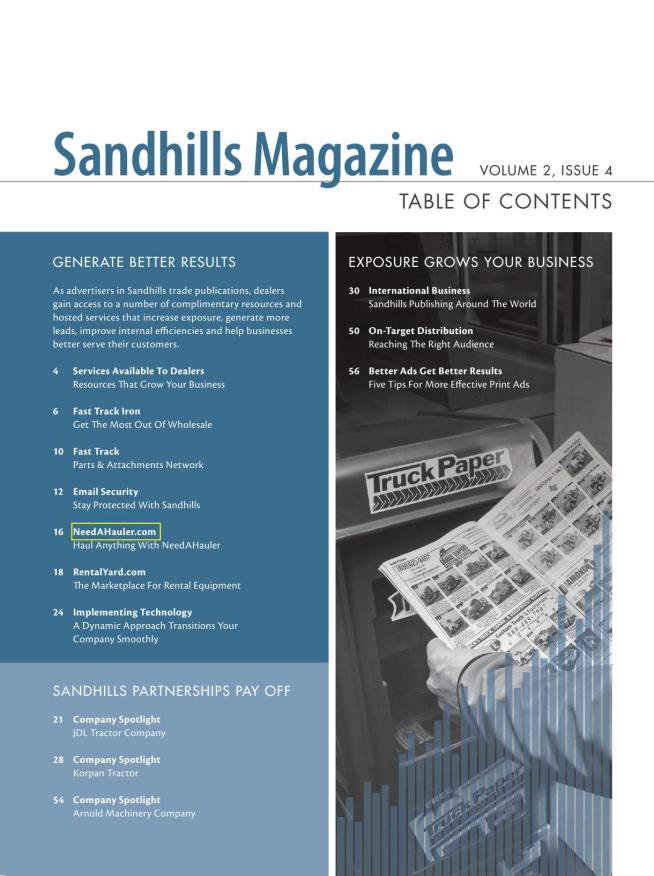 Sandhills Magazine